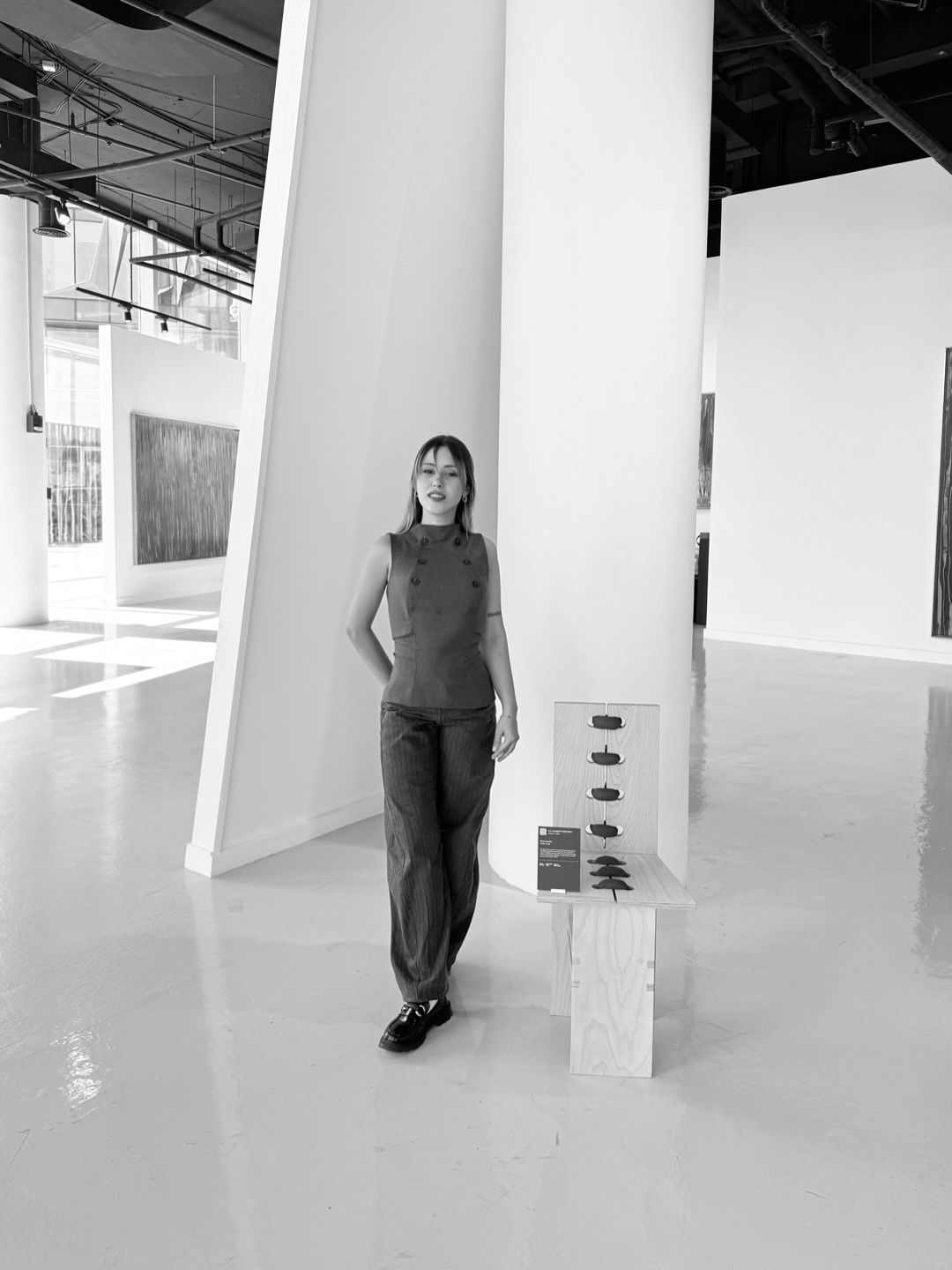 concrete gallery building