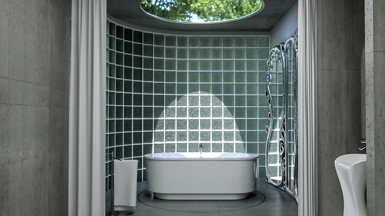 old photograph of Japanese man with back tattoo